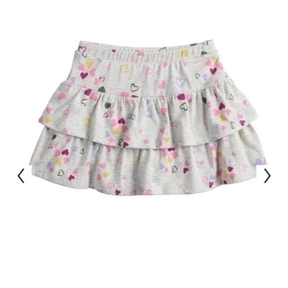 🆕 Toddler Girl Jumping Beans® Tiered Skort - Picture 2 of 10